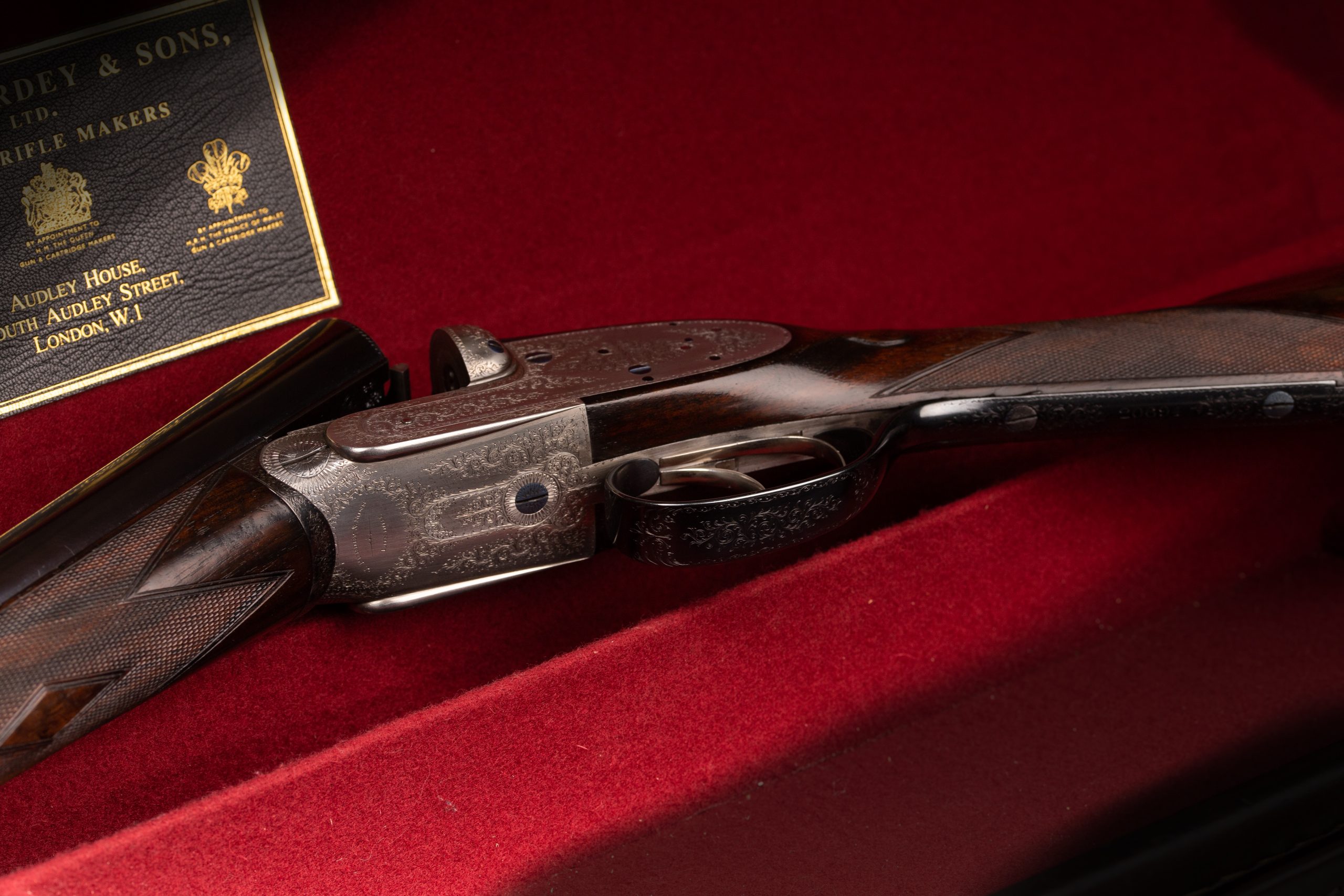 Purdey shotgun photography