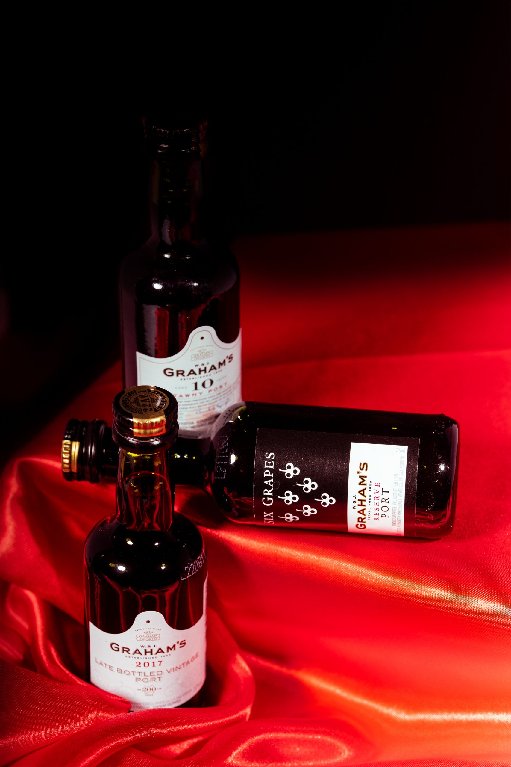 Grahams port christmas product shoot