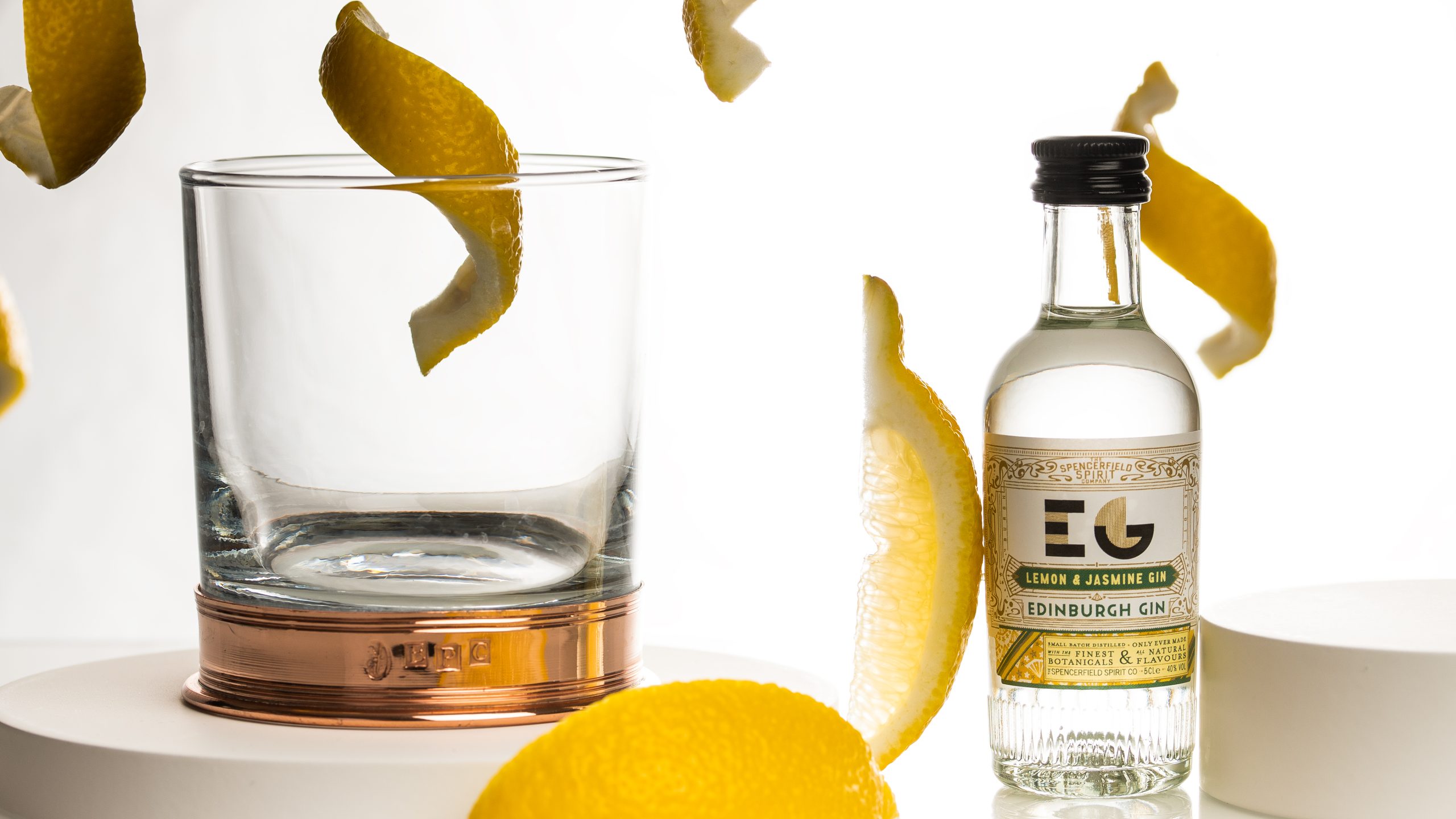 Edinburgh Gin product photography